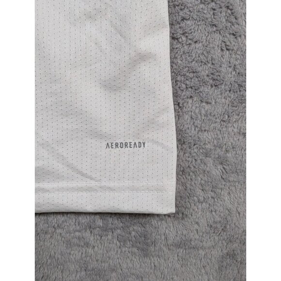 Adidas Aeroready Women Tank Top Size Small White Training Performance Activewear - Picture 9 of 9